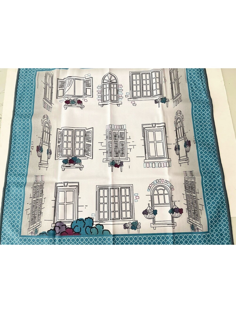 Norwex window cloth Cleaning Window Design Teal Edge